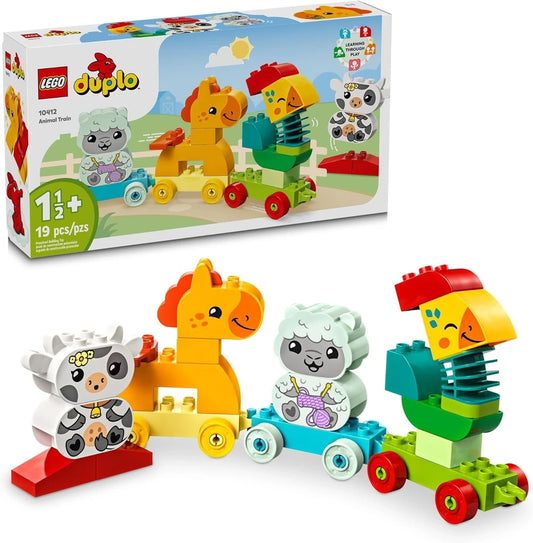 Animal Train Building Toy