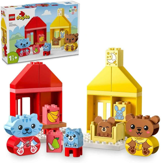 Toddler Daily Routine Animal Toy Set