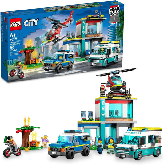 Emergency Vehicles HQ Rescue Helicopter Toy