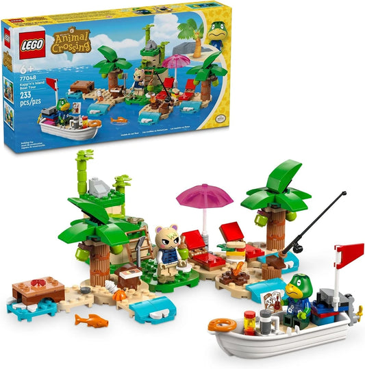 Buildable Animal Crossing Island Boat Toy