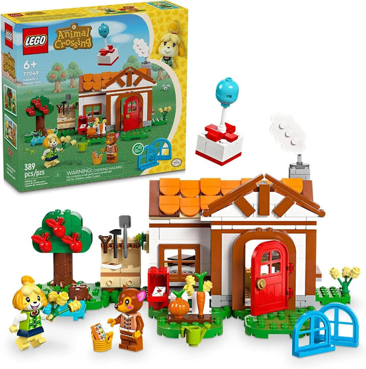 LEGO Animal Crossing Isabelle House Visit