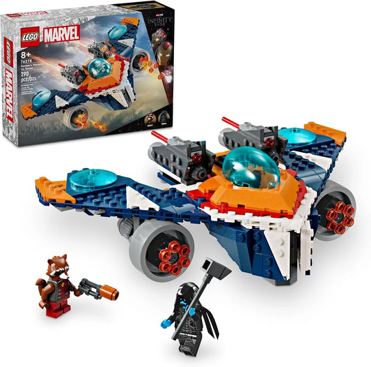 LEGO Marvel Rocket Warbird vs Ronan