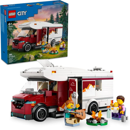 LEGO City Holiday Adventure Camper Van Building Toy Set