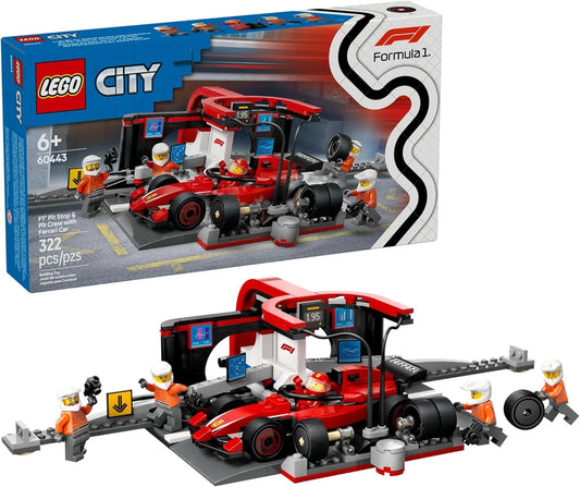 LEGO City Formula 1 Pit Stop Playset