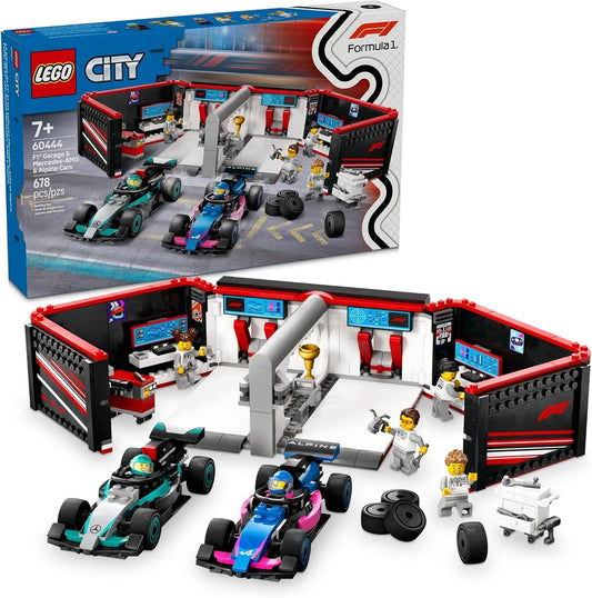 LEGO City Formula 1 Garage and Cars Toy