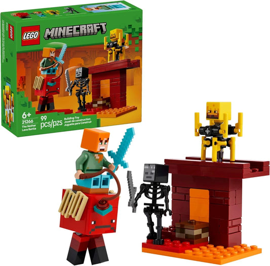 Minecraft Nether Lava Battle Toy