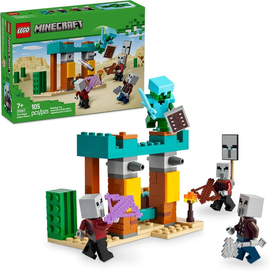 LEGO Minecraft Desert Outpost Building Toy