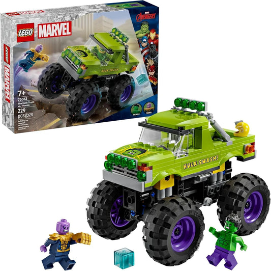 LEGO Marvel Hulk Truck vs Thanos