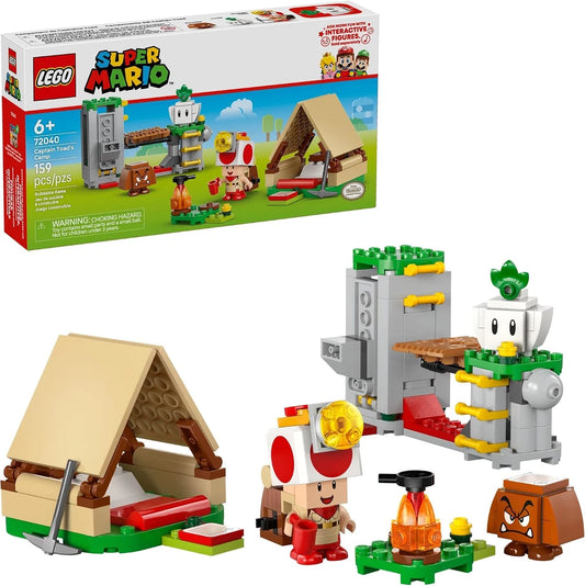 LEGO Super Mario Captain Toad Camp Building Toy