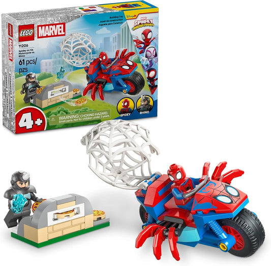 LEGO Spidey Motorcycle Building Toy