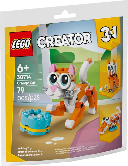 LEGO Creator Orange Cat Building Toy