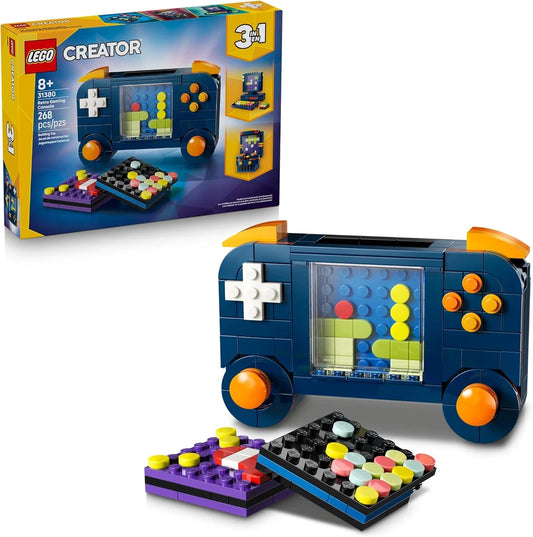 Retro Gaming Console Building Toy