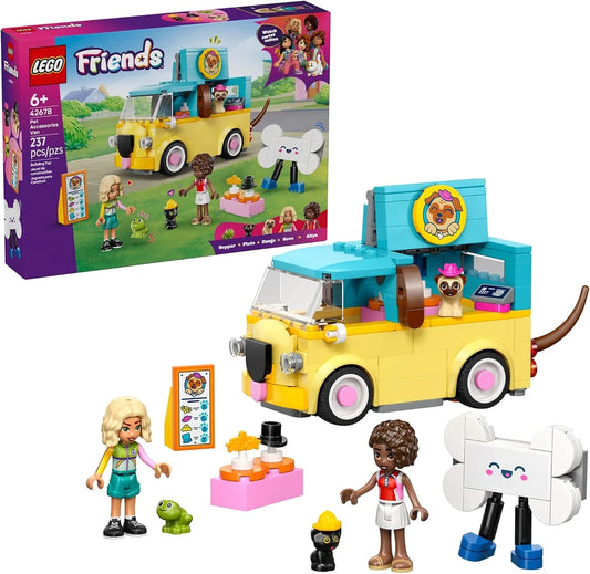 Pet Accessories Van Building Toy