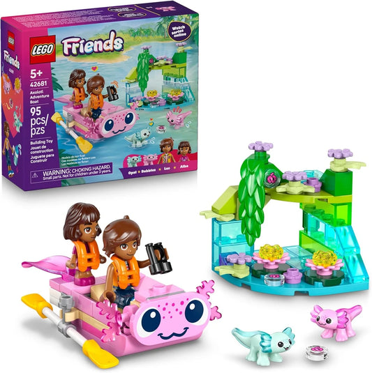 Axolotl Adventure Boat Toy
